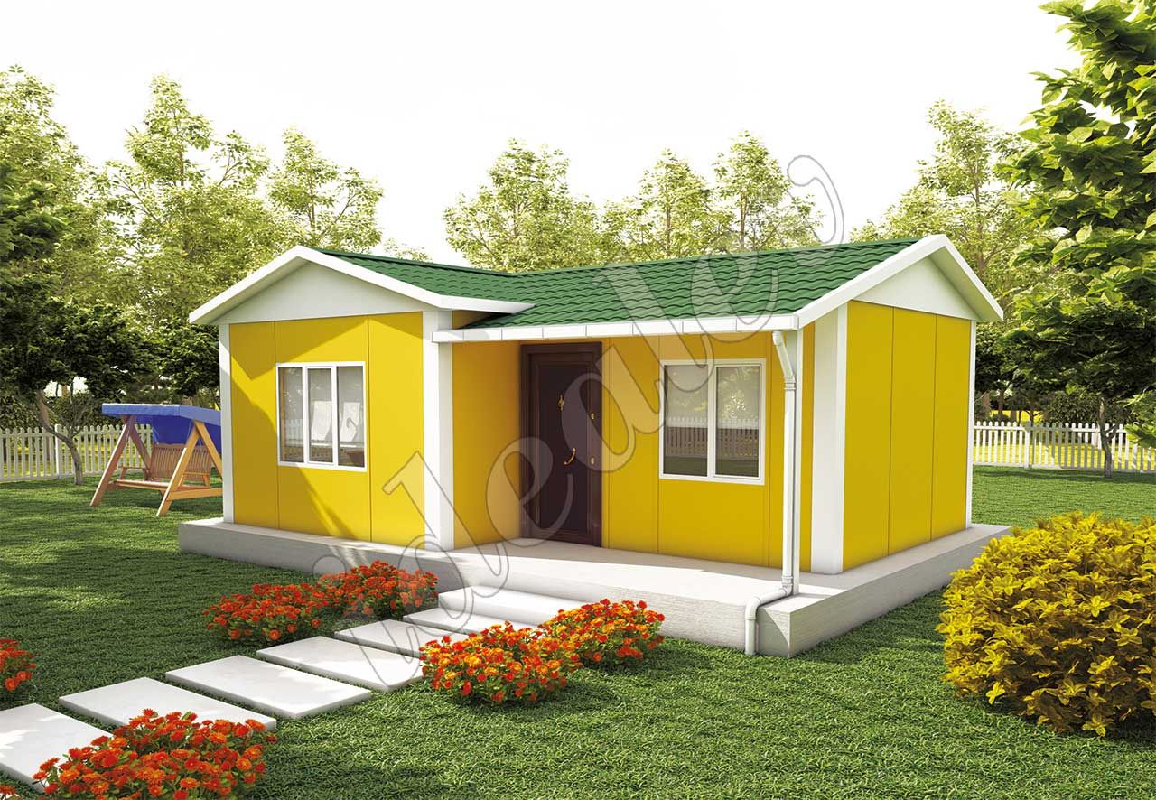 Prefabrik Ev 40 m² homify Prefabricated home