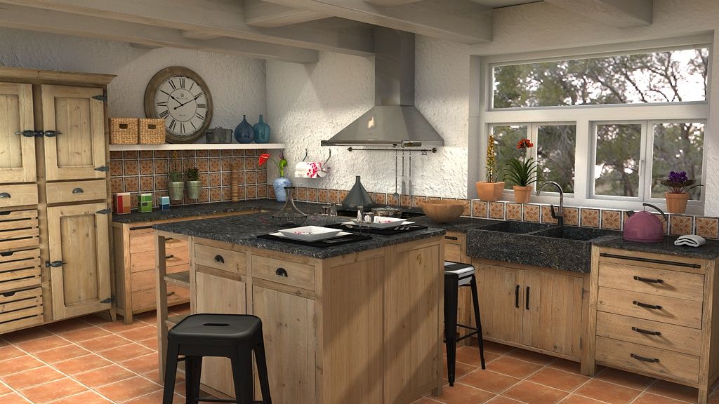 Pagnol kitchen, Blophome Blophome Kitchen Maisons du Monde