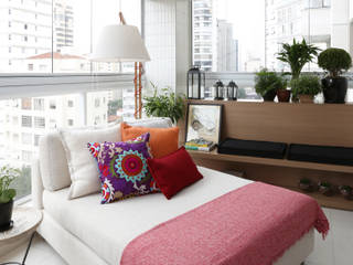 Apartamento JF, Duda Senna Arquitetura e Decoração Duda Senna Arquitetura e Decoração Patios & Decks