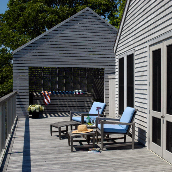 Town Lane Residence, Amagansett, NY homify Patios & Decks deck,spa,hot tub,hamptons