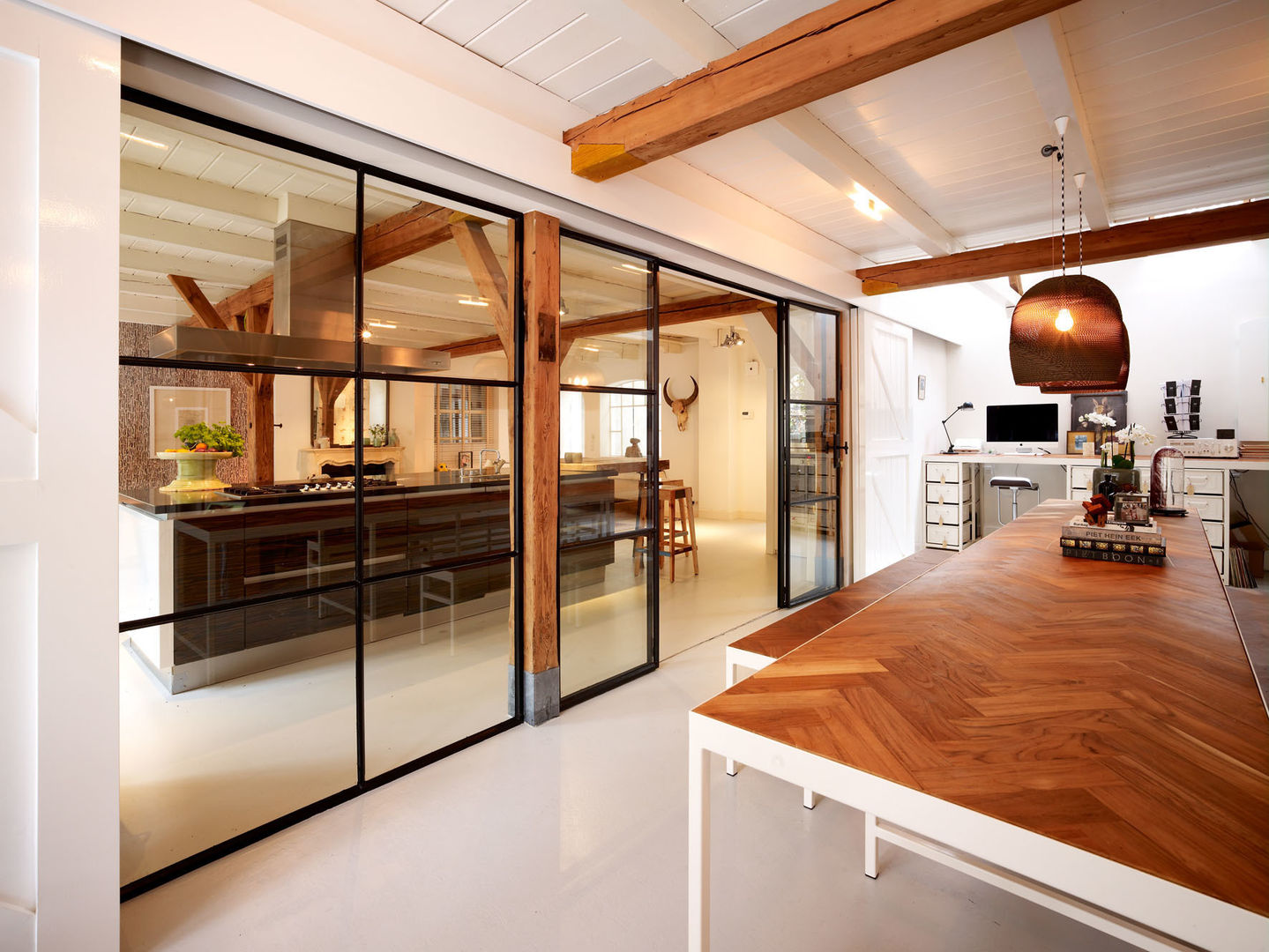 Stalen deuren homify Industrial style doors Doors