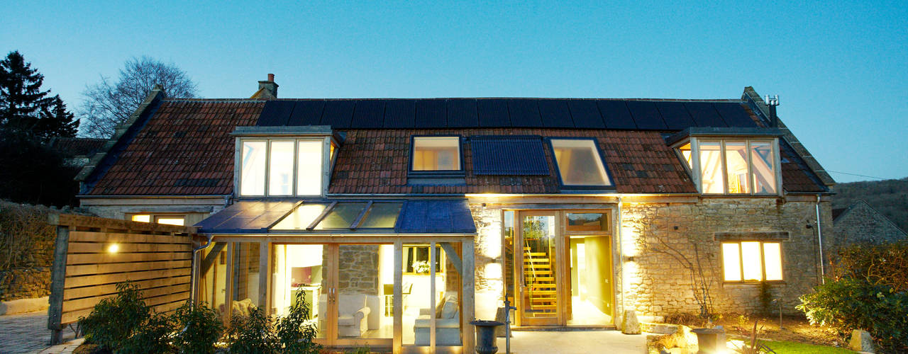 Exterior Hart Design and Construction Country style house