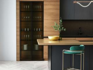 EA20250930-24003 Press profile homify Kitchen units Wood, Flooring, Furniture, Interior design, Floor, Wood flooring, Wood stain, Hardwood, Kitchen, Laminate flooring