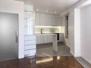 Remodelação interior - Apartamento, Aveiro., GAAPE - ARQUITECTURA, PLANEAMENTO E ENGENHARIA, LDA GAAPE - ARQUITECTURA, PLANEAMENTO E ENGENHARIA, LDA