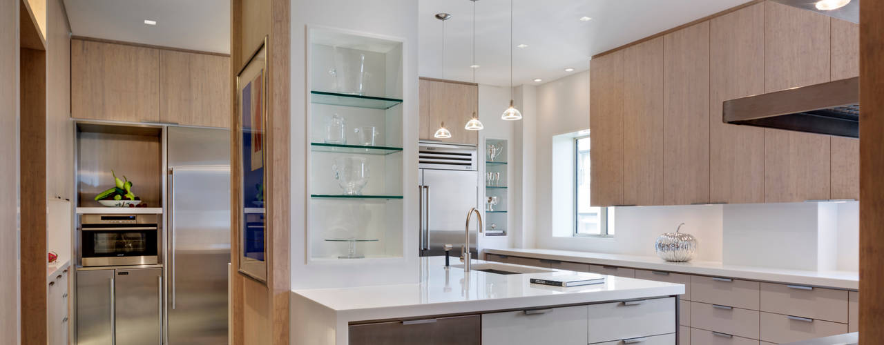 homify Modern Kitchen Bamboo Green