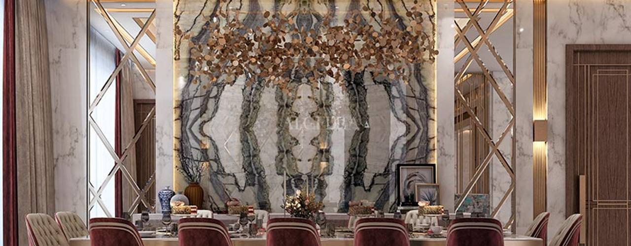 homify Modern Dining Room dining room design, modern dining room, villa interior design, dining room set, dining room ideas, dining room decor, luxury interiors, best interior designer Dubai