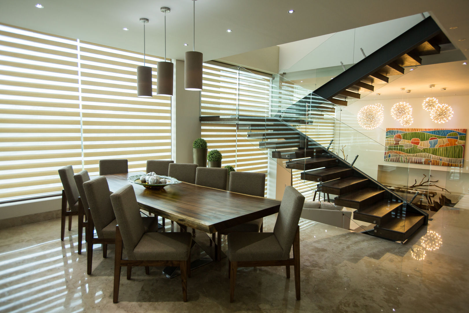 Comedor. Dovela Interiorismo Modern Dining Room Solid Wood Multicolored