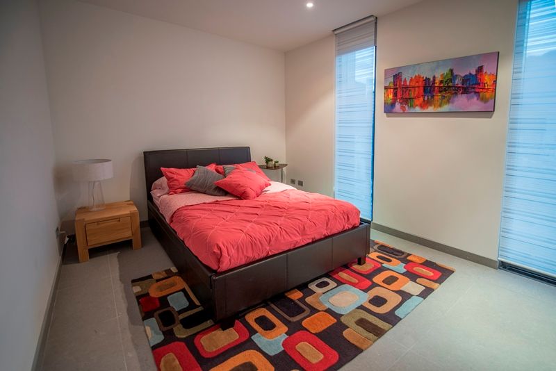 Recámara invitados Estudio Tanguma Modern Bedroom Accessories & decoration