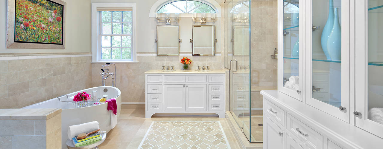 Master Bath Clean Design Modern Bathroom