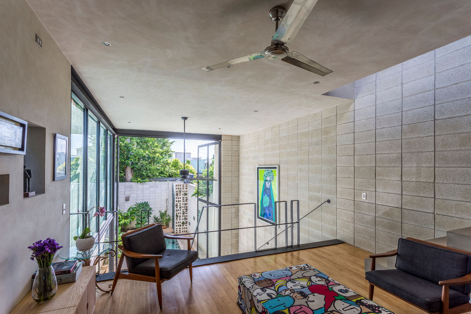 Estudio / Recámara de visitas Taller Estilo Arquitectura Study/office Bamboo Green