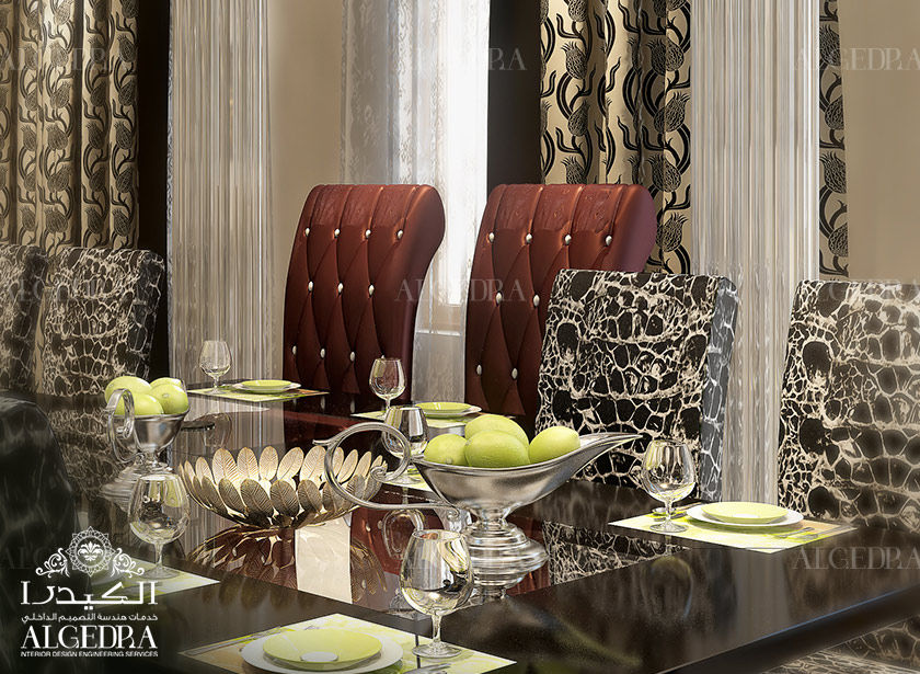 homify Modern Dining Room dining room design, modern dining room, villa interior design, dining room set, dining room ideas, dining room decor, luxury interiors, best interior designer Dubai, Algedra