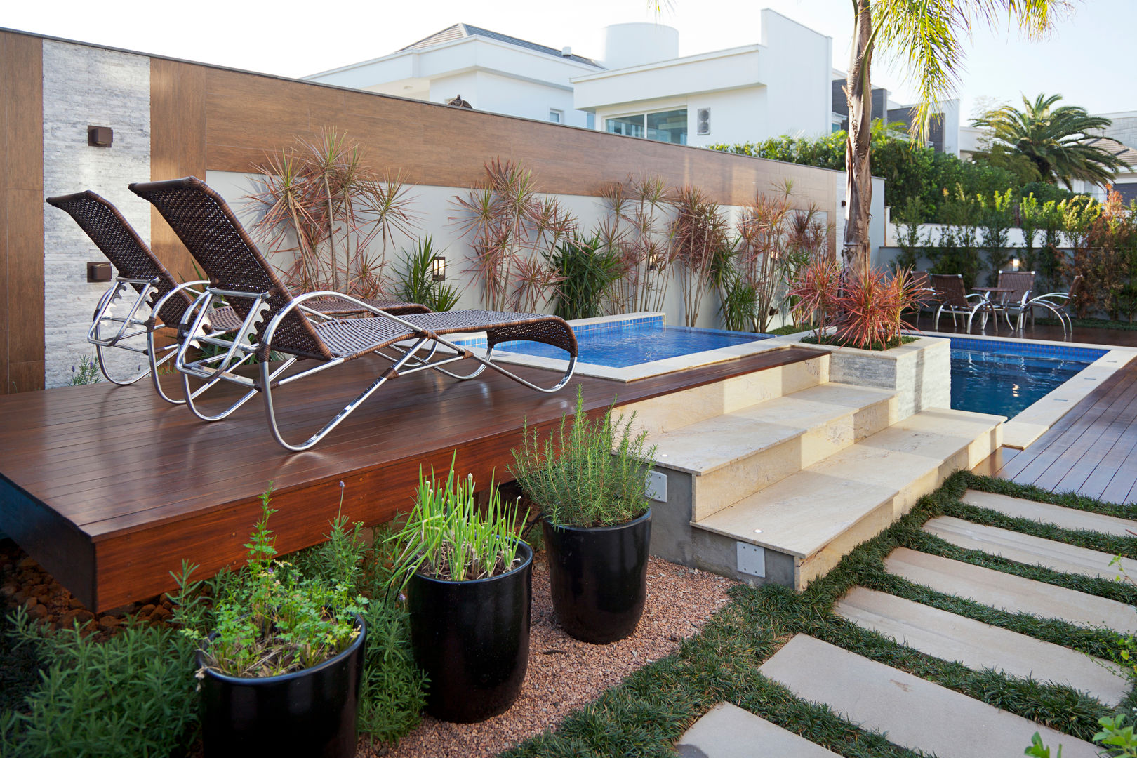 Residência N+C, ANDRÉ PACHECO ARQUITETURA ANDRÉ PACHECO ARQUITETURA Modern Spa Spa