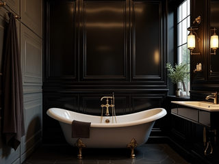 Bathroom Generated, Desirée Vaquier_homify Desirée Vaquier_homify Eclectic style bathroom