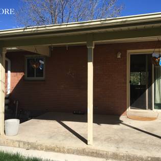 Before and after: this renovated ranch kitchen beautifully blends rustic with modern