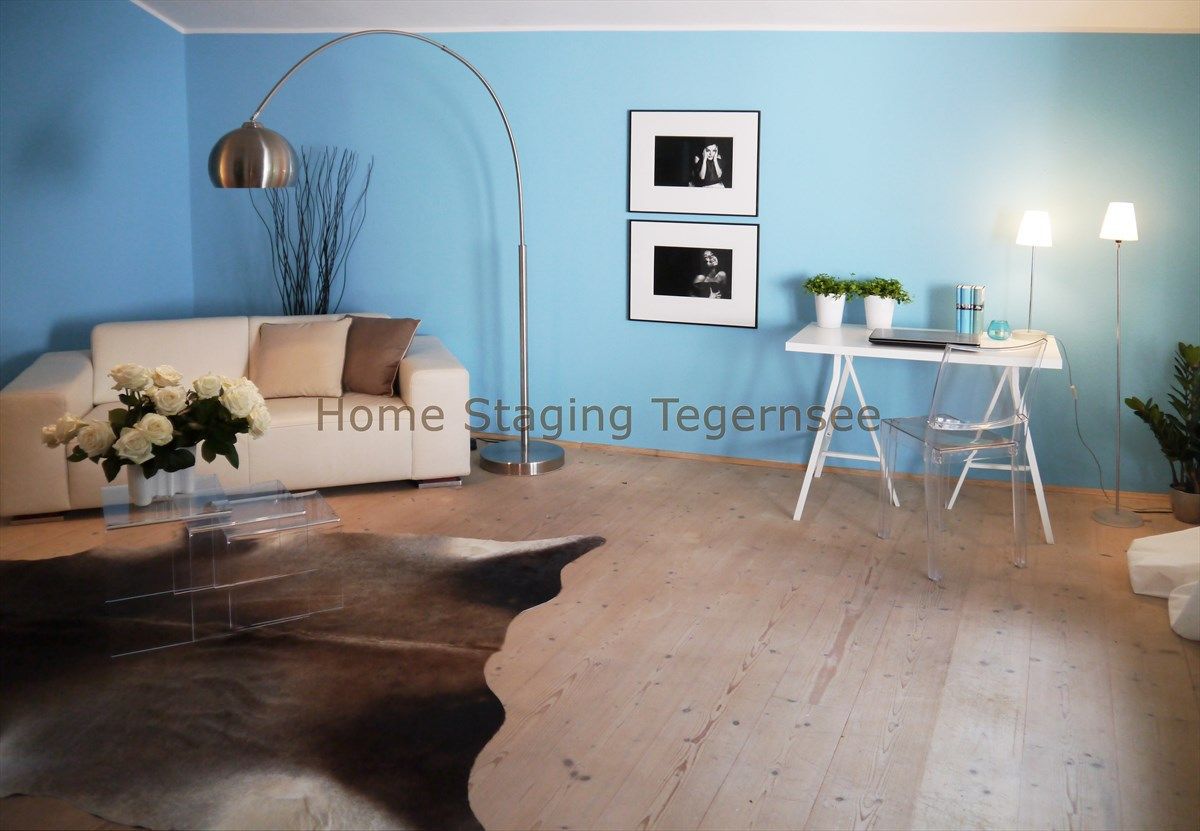 Arbeitszimmer Home Staging Tegernsee Living room Sofas & armchairs
