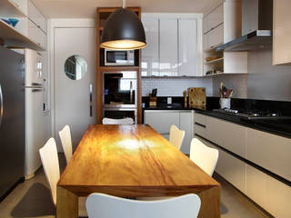 COZINHA CS, Raquel Junqueira Arquitetura Raquel Junqueira Arquitetura Modern Kitchen
