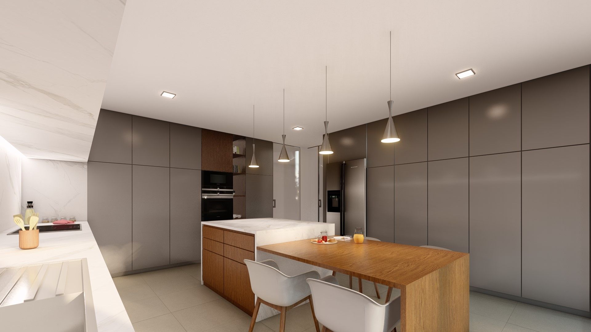 Casa da Barca Miguel Zarcos Palma Modern Kitchen