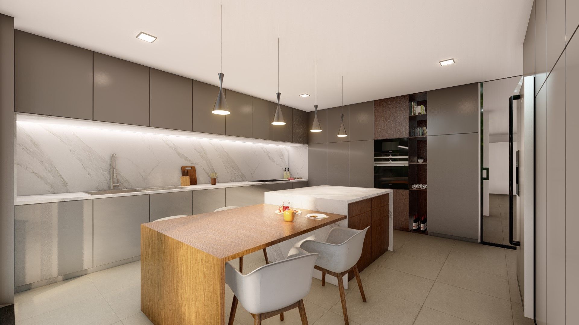 Casa da Barca Miguel Zarcos Palma Modern Kitchen