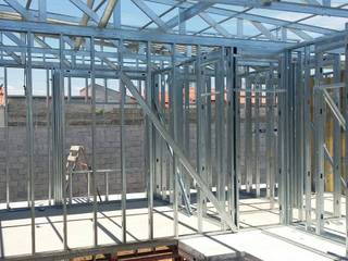 Residência em Light Steel Frame - Jacarei, Engenharia expressa Engenharia expressa Modern Houses Iron/Steel