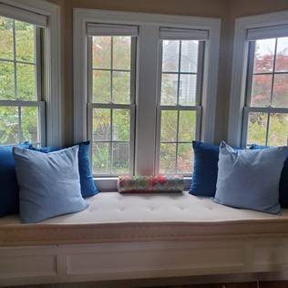 How to Transform Bay Window Seating with Beautiful Bespoke Cushions
