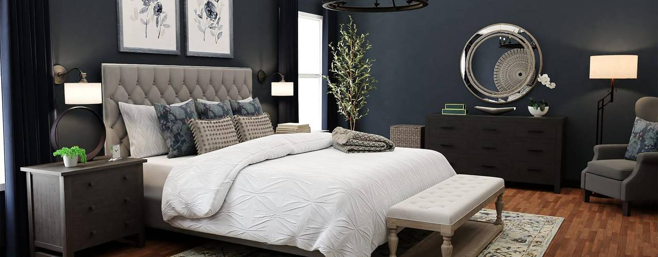 Bedroom lighting tips to make your bedroom feel extra cosy Press profile homify Master bedroom Furniture, Building, Property, Decoration, Comfort, Wood, Interior design, Textile, Lighting, Bed frame