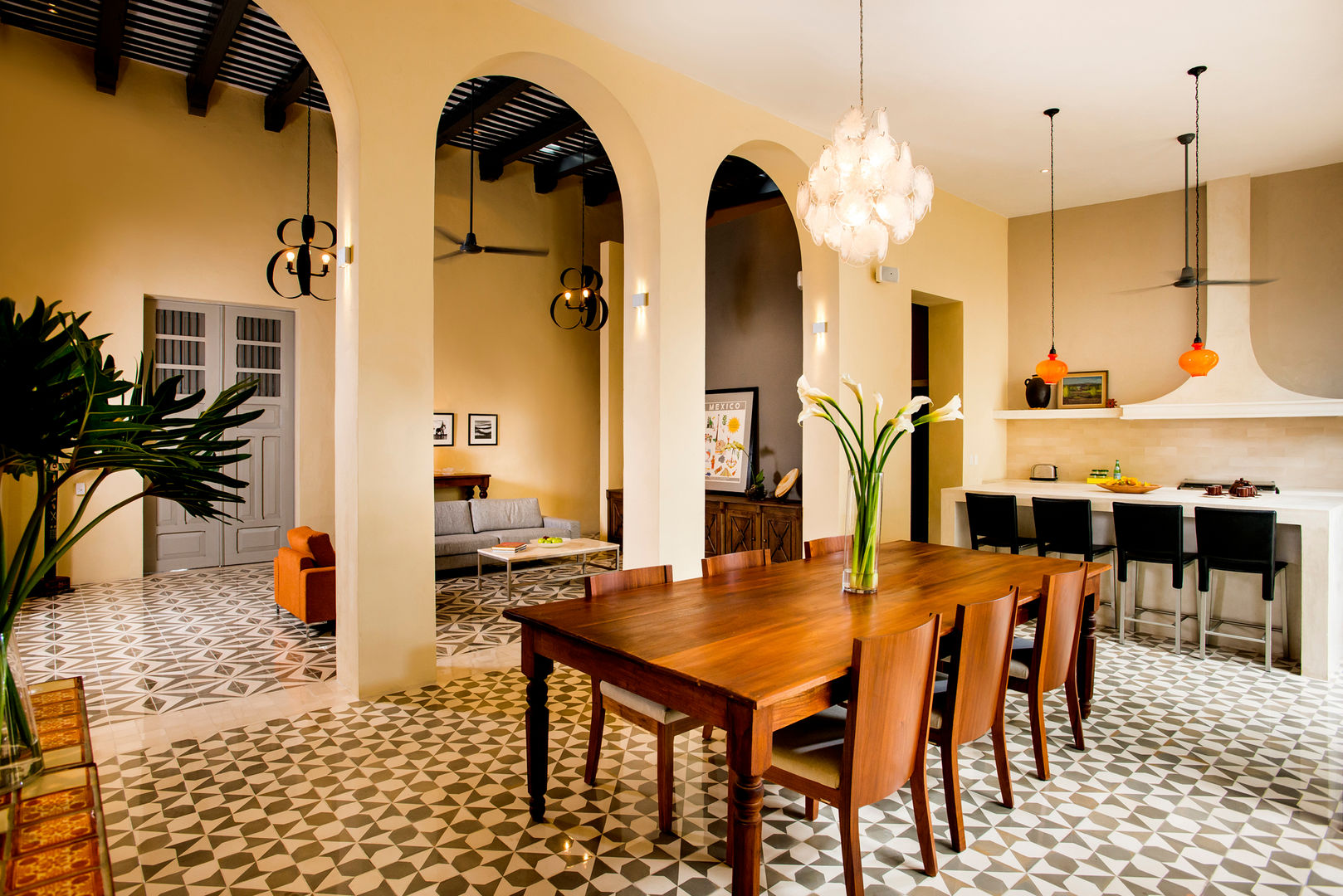 Casa WS52, Taller Estilo Arquitectura Taller Estilo Arquitectura Colonial style dining room
