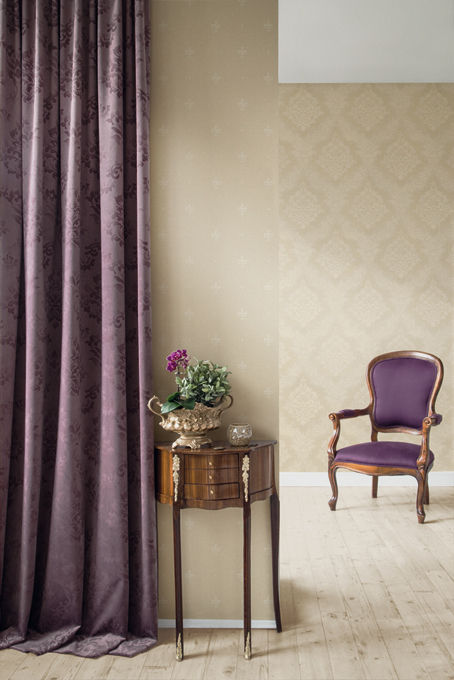 Fuggerhaus ​Stoff Lilia homify Classic windows & doors Windows