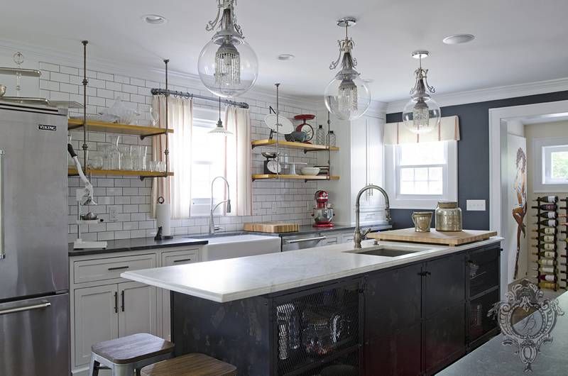Kitchen Island homify Industrial style kitchen island