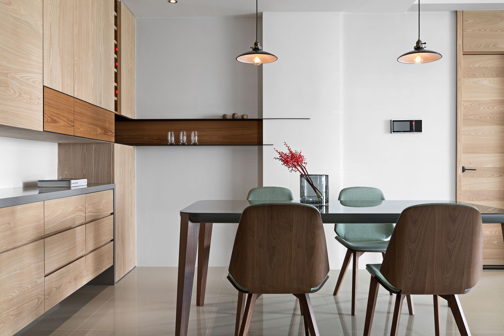 賀澤室內設計 HOZO_interior_design homify Eclectic style dining room