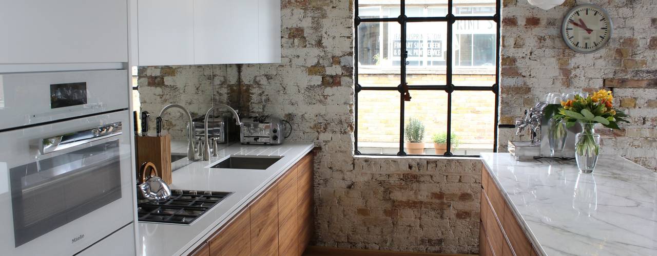 Shoreditch EC1: Warehouse Living, Increation Increation Industrial style kitchen