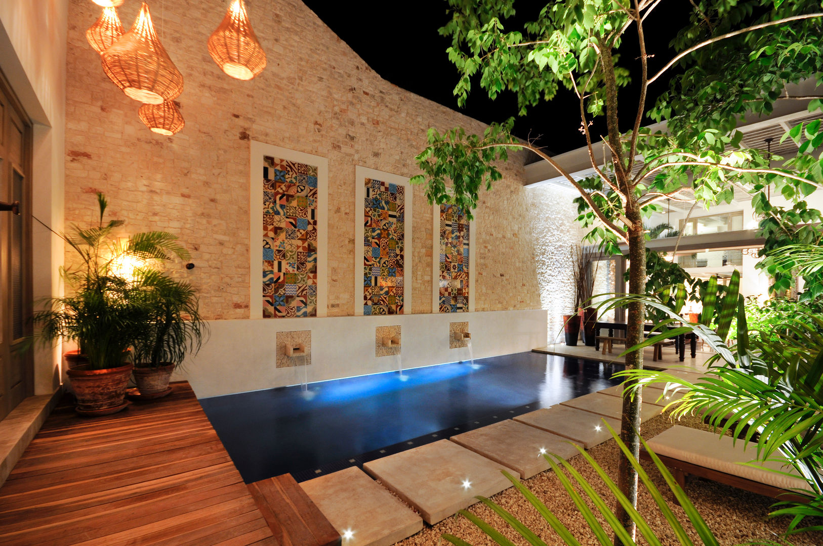 La Casa de las Sirenas, Ancona + Ancona Arquitectos Ancona + Ancona Arquitectos Modern Pool