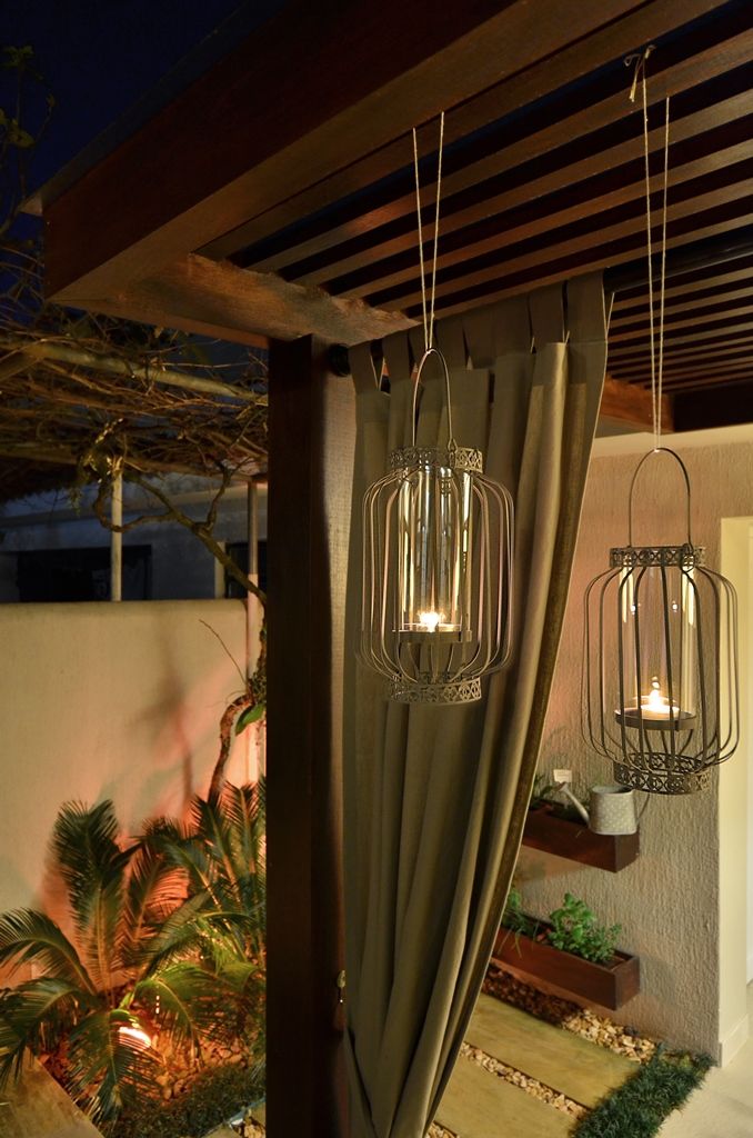 homify Rustic style garden Textile Amber/Gold Accessories & decoration