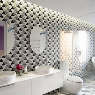 The 5 best options for bathroom wall coverings 