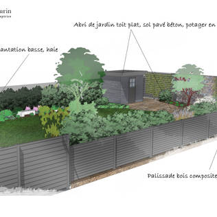 A barren wasteland that became a garden wonderland