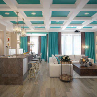 10 stylish ideas for an open-plan living room, dining room, and kitchen 