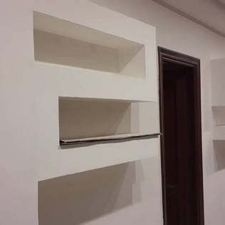 A step-by-step guide to creating a plasterboard wall