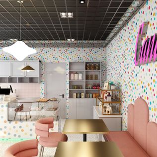 Candy Coffee: Unique Design Adds Appeal to a Café 