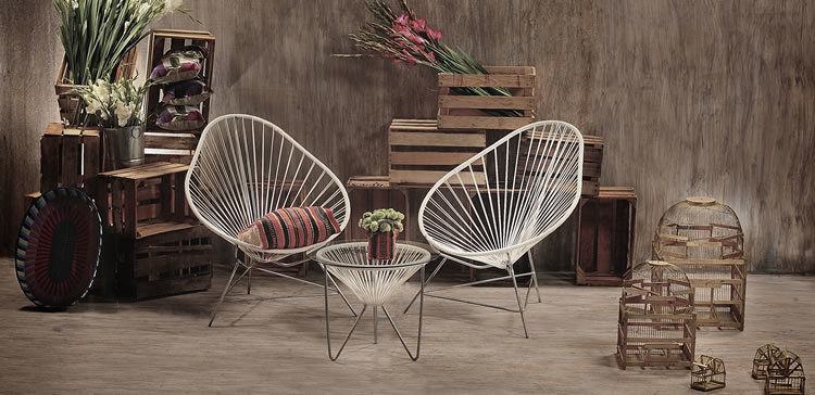 La Original Silla Acapulco , Akele Mobiliario Akele Mobiliario Eclectic style garden Furniture