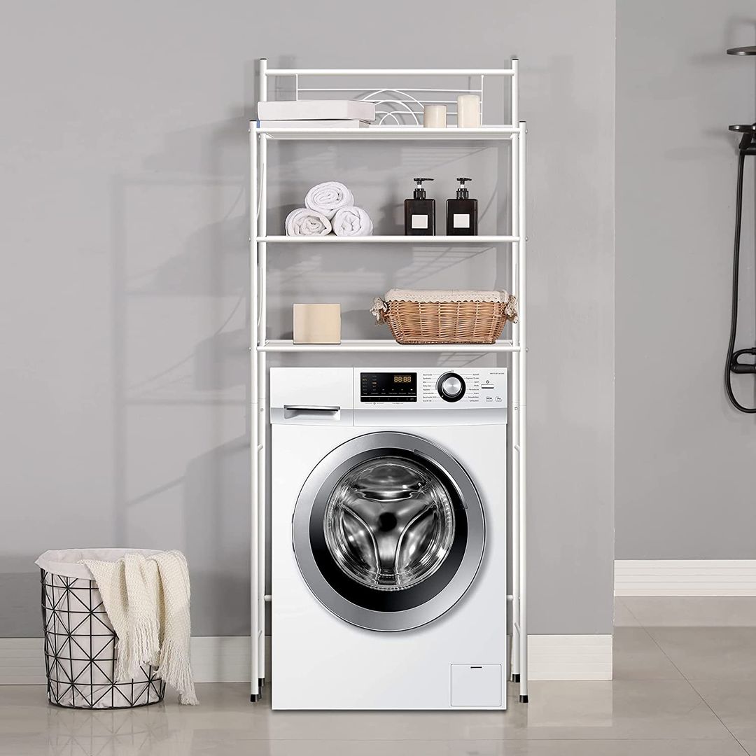 Washing Machine Rack Press profile homify Other spaces Máquina de lavar, Roupas secas, Utensílio de cozinha, Eletrodoméstico, Projeto automotivo, Lavanderia, Gás, Aparelho principal, Máquina, Lavandaria