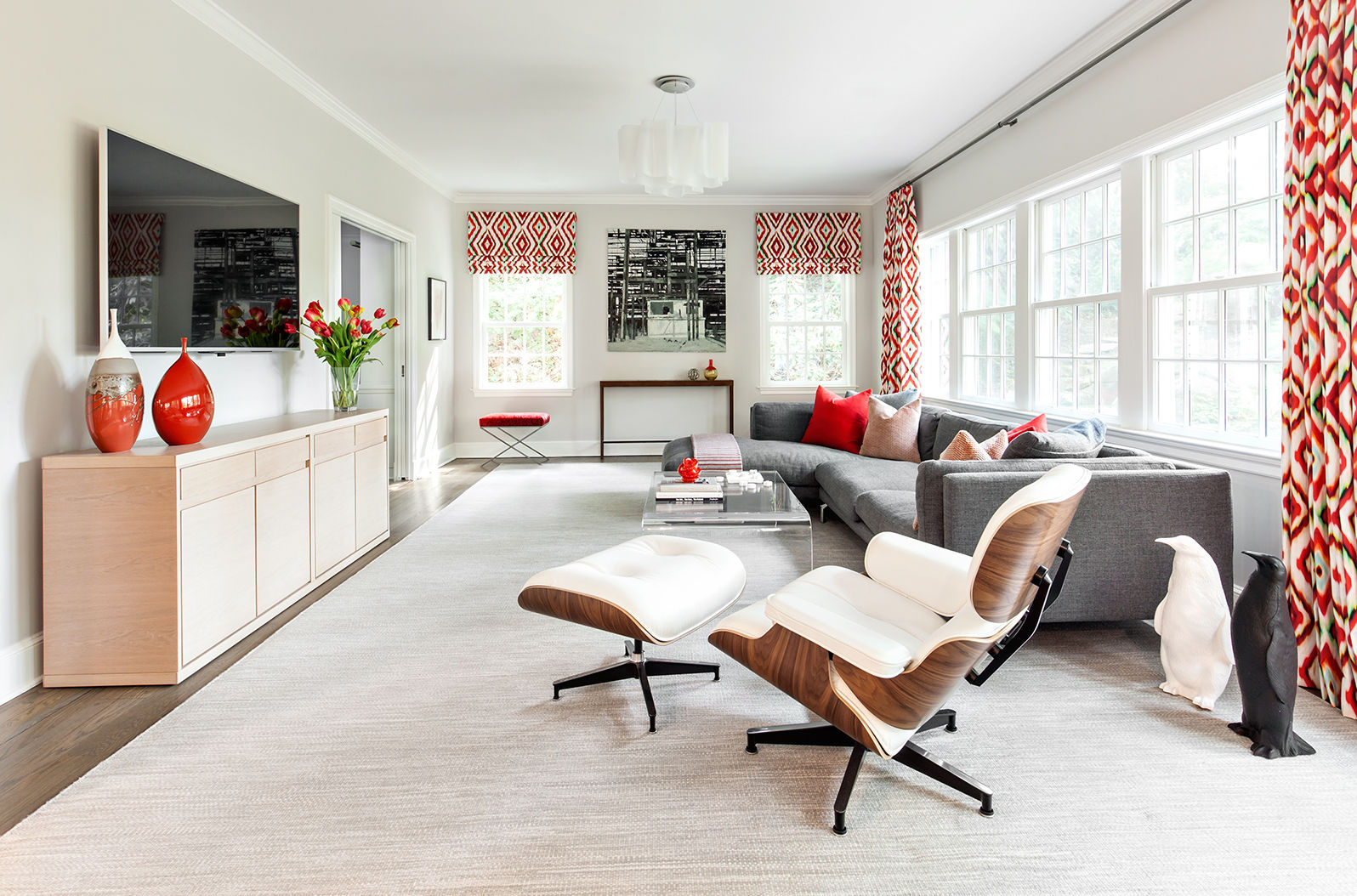 Family Room Clean Design Modern Living Room