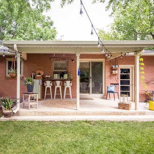 Before and after: this renovated ranch kitchen beautifully blends rustic with modern