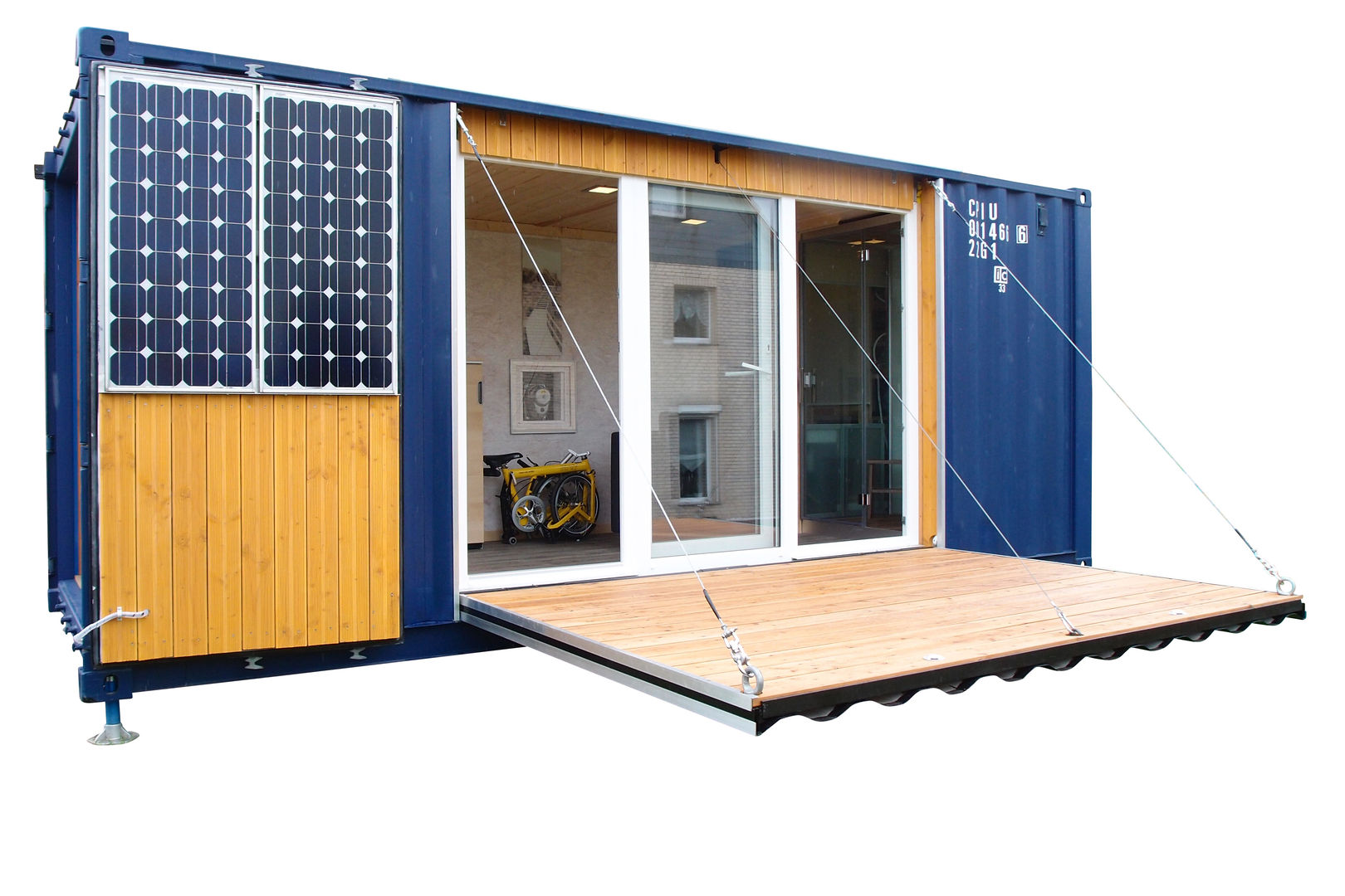 Pocketcontainer die Mikrowohnung im Überseecontainer, Stefan Brandt - solare Luftheizsysteme und Warmuftkollektoren Stefan Brandt - solare Luftheizsysteme und Warmuftkollektoren Interior design